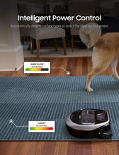 Load image into Gallery viewer, Samsung Electronics R7040 Robot Vacuum Wi-Fi Connectivity, Ideal for Carpets, Hard Floors, and Pet Hair with 3510Pa Strong Performance, Works with Amazon Alexa and the Google Assistant, Neutral Gray