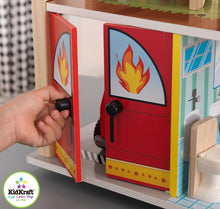 Load image into Gallery viewer, Kidkraft Fire Station Set