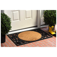 Load image into Gallery viewer, Calloway Mills 180031830D Armada Circle Monogram Doormat, 18&quot; x 30&quot; (Letter D)