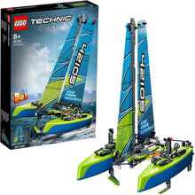 Load image into Gallery viewer, LEGO Technic Catamaran 42105 Model Sailboat Building Kit, New 2020 (404 Pieces)