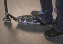 Load image into Gallery viewer, Razor Tekno Kick Scooter - Glowing Blue LED Light-Up Deck, Lightweight Steel Frame, for Kids Ages 6 and Up