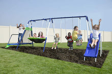 Load image into Gallery viewer, Sportspower Fairview Swing, Jump, and Slide Set