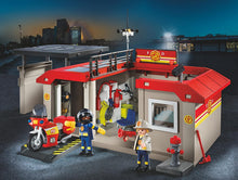 Load image into Gallery viewer, Playmobil Take Along Fire Station
