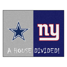 Load image into Gallery viewer, FANMATS NFL House Divided Nylon Face House Divided Rug