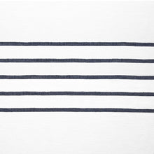 Load image into Gallery viewer, Exclusive Home Curtains Pleated Sheer Linen Cabana Stripe Window Curtain Panel Pair with Rod Pocket