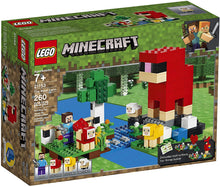 Load image into Gallery viewer, LEGO Minecraft The Wool Farm 21153 Building Kit (260 Pieces)