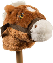 Load image into Gallery viewer, Rockin' Rider Brown Stick Pony