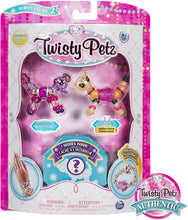 Load image into Gallery viewer, Twisty Petz, Series 2 3 Pack, Rosie Poodle, Chi-Chi Cheetah &amp; Surprise Collectible Bracelet Set For Kids