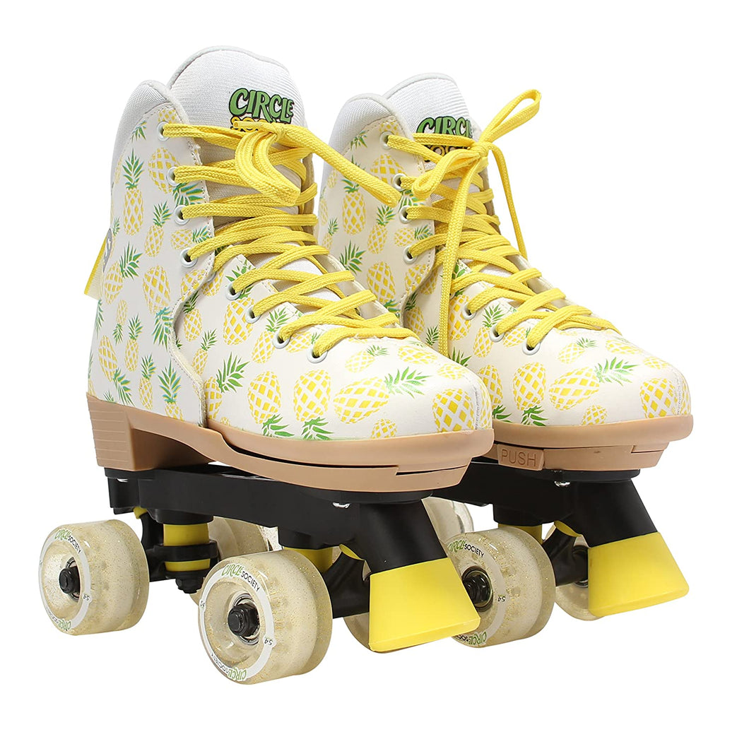 Circle Society Classic Adjustable Indoor and Outdoor Childrens Roller Skates