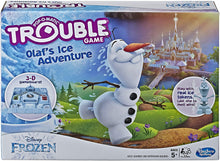 Load image into Gallery viewer, Trouble Game Olaf's Ice Adventure