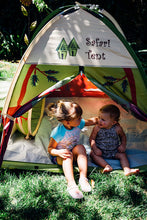 Load image into Gallery viewer, Pacific Play Tents 20435 Kids Safari Fun Dome Tent Crawl Tunnel Combo Indoor / Outdoor Fun,Multicolor
