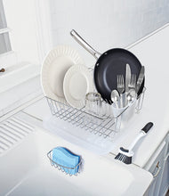 Load image into Gallery viewer, Rubbermaid 4-Piece Dish Rack Sinkware Set, White