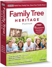Load image into Gallery viewer, Individual Software Family Tree Heritage Platinum 9