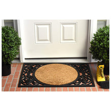 Load image into Gallery viewer, Calloway Mills 180031830D Armada Circle Monogram Doormat, 18&quot; x 30&quot; (Letter D)