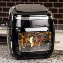 Load image into Gallery viewer, GoWISE USA 11.6-Quart Air Fryer Toaster Oven with Rotisserie &amp; Dehydrator + 50 Recipes