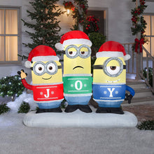 Load image into Gallery viewer, Gemmy 6.5ft Airblown Inflatable Minion Joy Collection Scene