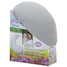 Load image into Gallery viewer, NuAngel Trinity II Nursing Pillow with Pillowcase, Gray