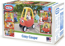 Load image into Gallery viewer, Little Tikes Cozy Coupe | Foot-Power Car (Red and Yellow) Includes Working Doors, Steering Wheel with Working Horn, Gas Cap, Ignition Switch | For Boys and Girls Active Play Ages 18 Months to 5 Years