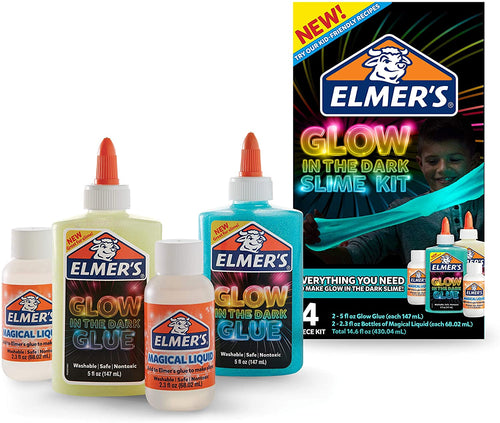 Elmer’s Glow in The Dark Slime Kit | Slime Supplies Include Elmer’S Glow in The Dark Glue
