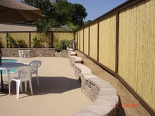 Load image into Gallery viewer, Backyard X-Scapes BAMA-BF01 Natural Rolled Bamboo Fence, 3/4&quot; D x 3&#39; H x 6&#39; L