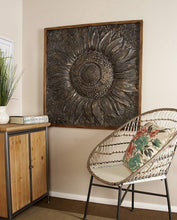 Load image into Gallery viewer, Deco 79 Traditional Framed Flower Wall Decor 1&quot;W x 39&quot;H Gray, Brown