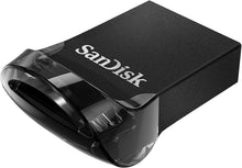 Load image into Gallery viewer, SanDisk Ultra Fit USB 3.1 Flash Drive, 128GB, Black SDCZ430-128G-A46