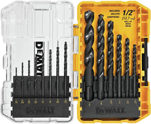 Load image into Gallery viewer, DEWALT DWA1184 14Piece Set Black Oxide Coated HSS Twist Drill Bit Set
