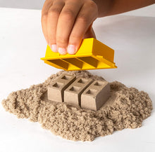 Load image into Gallery viewer, Kinetic Sand, Construction Site Folding Sandbox Playset with Vehicle and 2lbs