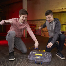 Load image into Gallery viewer, Beyblade Burst Evolution Switchstrike Battle Tower – Includes 2-Level Beystadium, Battling Tops, &amp; Launchers – Age 8+