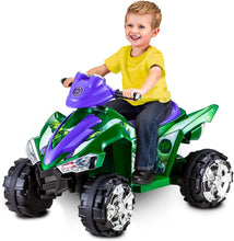 Load image into Gallery viewer, Kid Trax Marvel Incredible Hulk Toddler ATV Ride On Toy, 6 Volt Battery, 3-5 Years, Max Rider Weight 60 lbs, LED Head Lights, Hulk Green