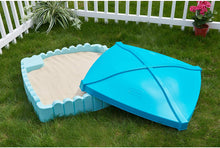 Load image into Gallery viewer, Little Tikes Water - Resistant Picket Fence Sandbox, Multicolor