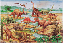 Load image into Gallery viewer, Melissa &amp; Doug Dinosaurs Floor Puzzle (48 pc)