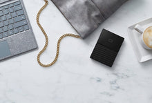 Load image into Gallery viewer, WD 3TB Black USB 3.0 My Passport Portable External Hard Drive (WDBYFT0030BBK-WESN)