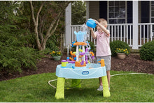 Load image into Gallery viewer, Little Tikes Flowin' Fun Water Table with 13 Interchangeable Pipes