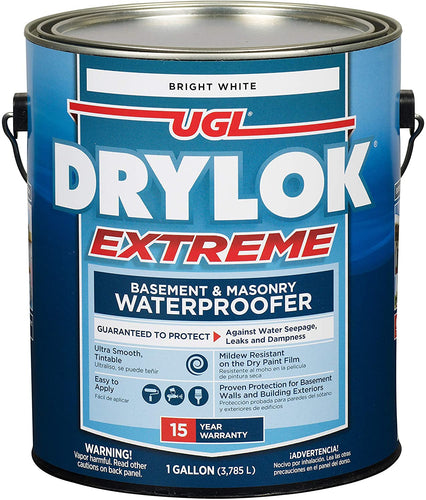 Drylok Drylok-28613 28613 Extreme Latex Masonry Waterproofer Interior/Exterior Smooth Finish, White