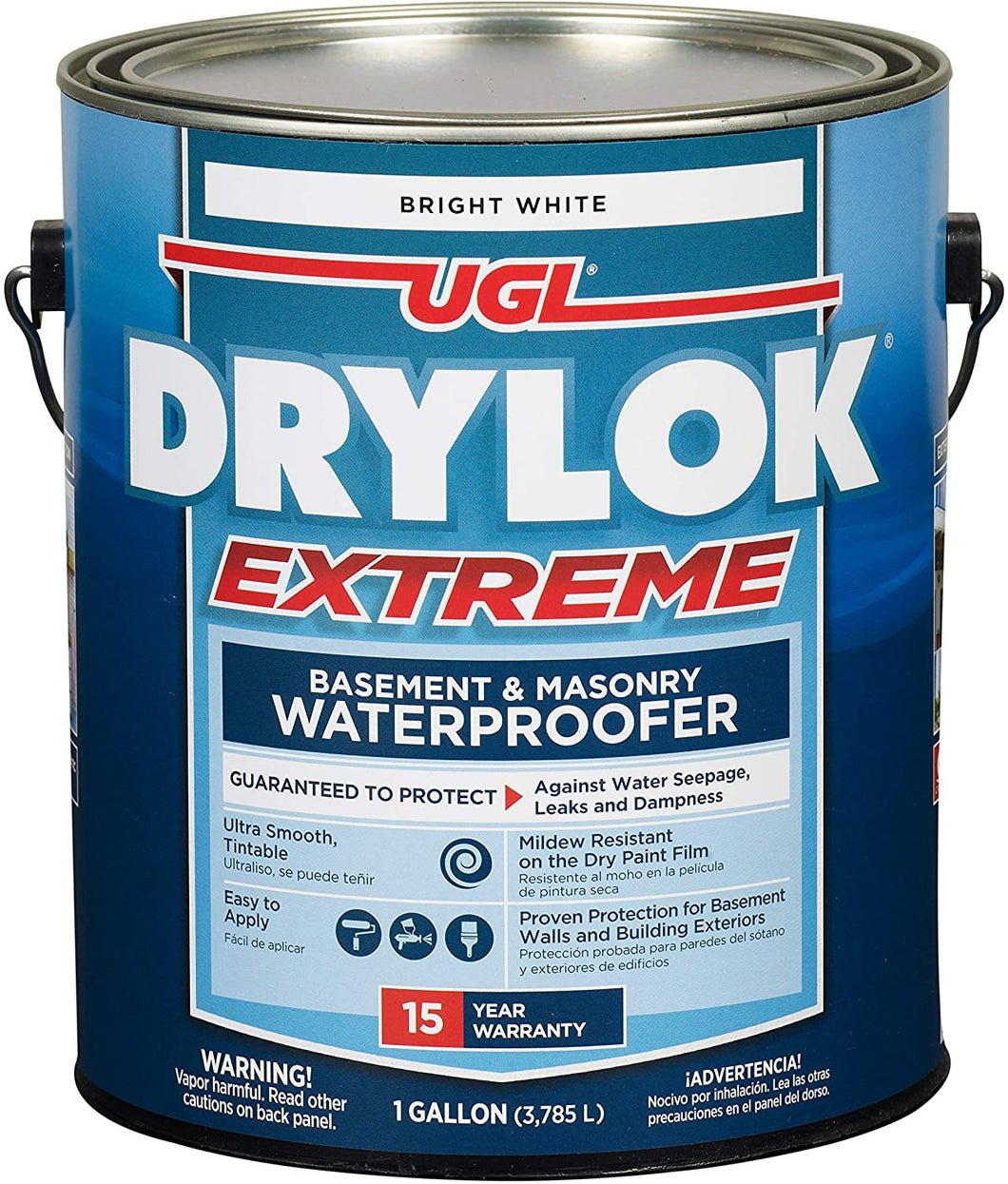 Drylok Drylok-28613 28613 Extreme Latex Masonry Waterproofer Interior/Exterior Smooth Finish, White
