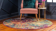 Load image into Gallery viewer, Unique Loom Jardin Collection Vibrant Abstract