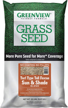 Load image into Gallery viewer, GreenView Fairway Formula Grass Seed Turf Type Tall Fescue Sun &amp; Shade Blend