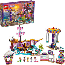 Load image into Gallery viewer, LEGO Friends Heartlake City Amusement Pier 41375 Toy Rollercoaster Building Kit with Mini Dolls and Toy Dolphin