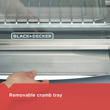 Load image into Gallery viewer, Black+Decker TO3290XSBD Toaster Oven, 8-Slice, Stainless Steel