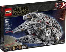 Load image into Gallery viewer, LEGO Star Wars: The Rise of Skywalker Millennium Falcon 75257 Starship Model Building Kit and Minifigures (1