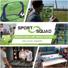 Load image into Gallery viewer, Sport Squad Precision Basket Tower Toss - Bean Bag Toss Game for Adults and Kids - Indoor or Outdoor Use - Throw The Included Bean Bags and Ping Pong Balls into Bucket Targets to Score Points