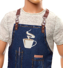 Load image into Gallery viewer, Barbie Careers Ken Barista Doll