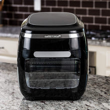Load image into Gallery viewer, GoWISE USA 11.6-Quart Air Fryer Toaster Oven with Rotisserie &amp; Dehydrator + 50 Recipes