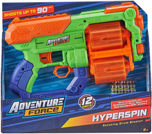 Load image into Gallery viewer, Adventure Force Hyperspin Rotating Drum Foam Dart Blaster