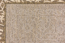 Load image into Gallery viewer, Unique Loom Outdoor Botanical Collection Traditional Floral Border Transitional
