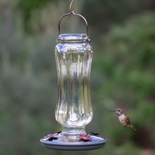 Load image into Gallery viewer, Perky Pet 8132-2 Starglow Vintage Glass Hummingbird Feeder