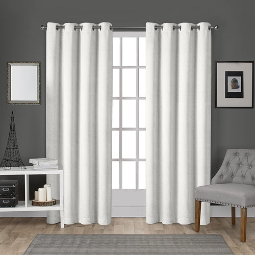 Exclusive Home Curtains Heavyweight Grommet Top Curtain Panel Pair