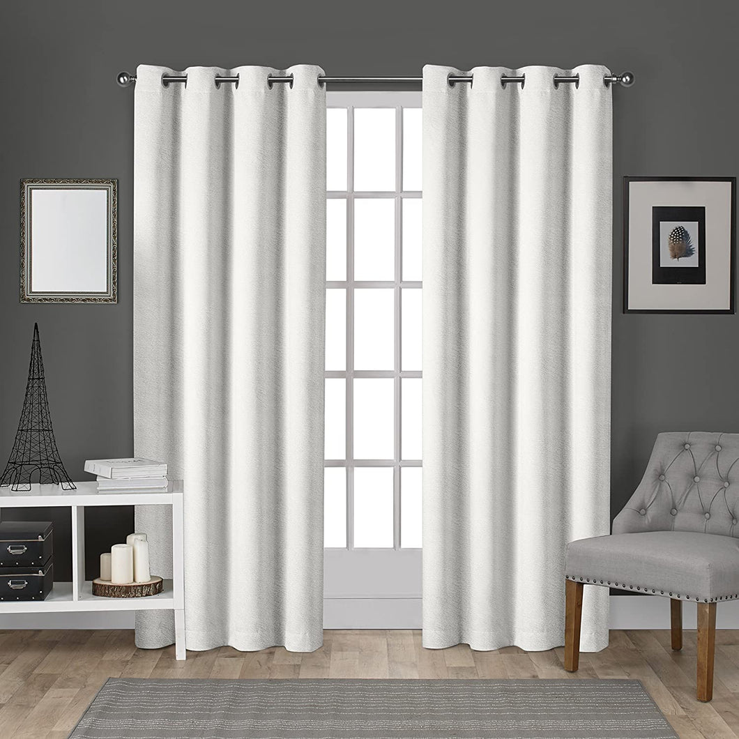 Exclusive Home Curtains Heavyweight Grommet Top Curtain Panel Pair
