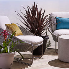 Load image into Gallery viewer, Bloem Lucca Planter, 14-Inch, Black